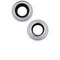 Rear Camera Lens With Bracket for iPhone 15 / 15 Plus-Blue (Purple) Rear Camera Lens With Bracket for iPhone 15 / 15 Plus-Blue (Purple)